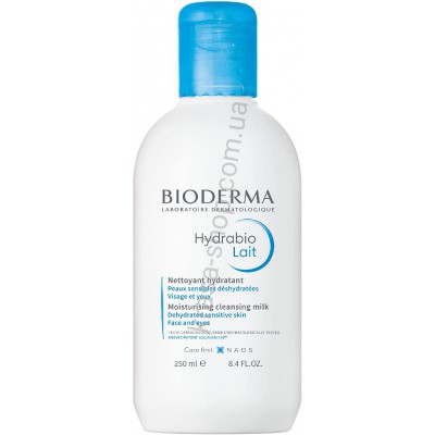 Біодерма Гідрабио Очищуюче молочко Bioderma Hydrabio Lait Moisturising cleansing milk, 250 мл