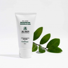 AG Skin Гель-маска мікропілінг з мигдалевою кислотою Gel mask micropeeling mandelic acid, 250 мл