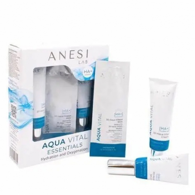 ANESI LAB Набір для зволоження та оксигенації шкіри обличчя AQUA VITAL ESSENTIALS BOX