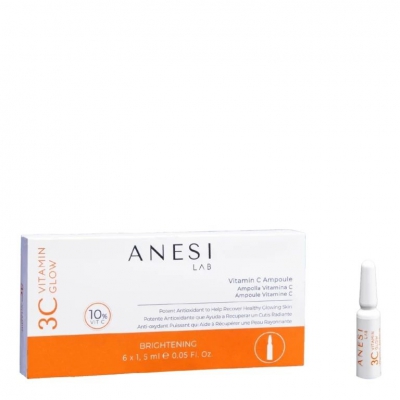 ANESI LAB Концентрат для освітлення шкіри обличчя 3C VITAMIN GLOW RADIANCE BOOST AMPOLLES, 1х1,5 мл