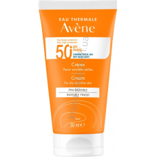 Авен Сонцезахисний Крем SPF 50 для сухої та чутливої шкіри Avene Crème very high protection spf 50+, 50 мл