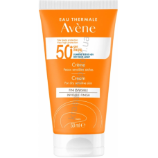 Авен Сонцезахисний Крем SPF 50 для сухої та чутливої шкіри Avene Crème very high protection spf 50+, 50 мл