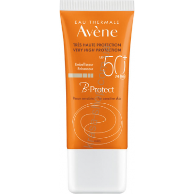 Авен Дневной солнцезащитный крем для лица  В- Протект Avene Solaire B-Protect SPF 50+ 