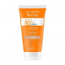 Авен Сонцезахисний Крем тональний SPF 50+ для сухої чутливої шкіри Avene Tinted Cream for dry sensitive skin SPF 50+, 50 мл