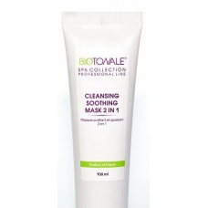 Biotonale Очищуюча та заспокійлива маска 2 в 1 із зеленою глиною CLEANSING SOOTHING MASK 2 IN 1, 100 ml