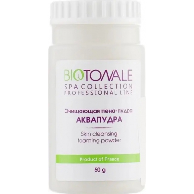 Biotonale Очищуюча піна-пудра Аквапудра SKIN CLEANSING FOAMING POWDER, 50 г банка