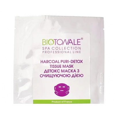 Biotonale Детокс маска з очищувальною дією PURI-DETOX TISSUE MASK, 1 шт