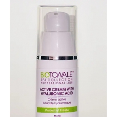 Biotonale Активний крем з гіалуроновою кислотою ACTIVE CREAM WIHT HYALURONIC ACID, 15 мл