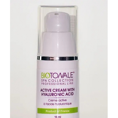 Biotonale Активний крем з гіалуроновою кислотою ACTIVE CREAM WIHT HYALURONIC ACID, 15 мл