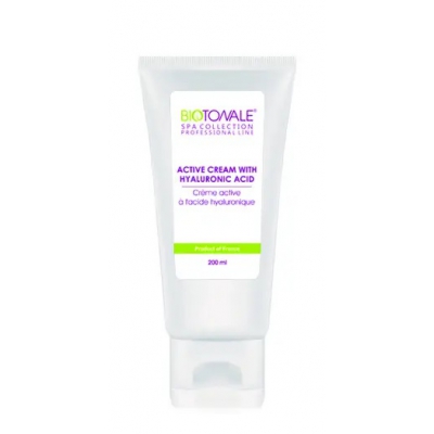 Biotonale Активний крем з гіалуроновою кислотою ACTIVE CREAM WIHT HYALURONIC ACID, 200 мл