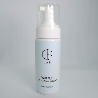 Шовковий антиоксидантний Мус CEF Lab Aqua O2xy Velvet Glow Mousse, 150 мл