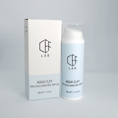 Проколагеновий Денний Крем Spf 30 CEF Lab Aqua O2xy Pro-Collagen Day Cream SPF 30, 50 мл