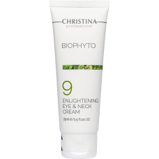 Кристина Bio Phyto Освітлюючий крем для шкіри навколо очей та шиї Christina Bio Phyto Enlightening Eye & Neck Cream, 75 мл