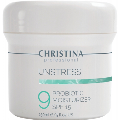 Зволожуючий засіб "Пробіотик" SPF 15 (крок 9) Christina Unstress ProBiotic Moisturizer SPF 15, 150 мл