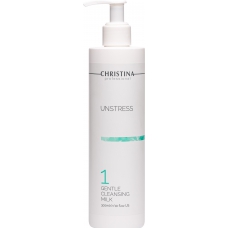 Ніжне очищувальне молочко (крок 1) Christina Unstress Gentle Cleansing Milk, 300 мл