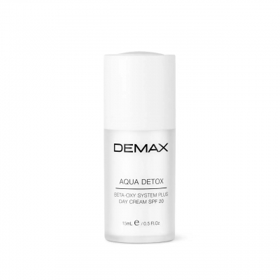 Demax Денний крем "Аква детокс" Aqua Detox Day Cream SPF 20, 15 мл