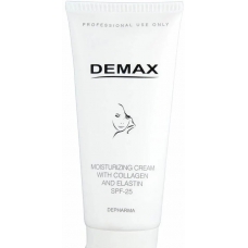 Demax Зволожуючий денний крем з колагеном та еластином Moisturizing Cream SPF 25, 150 мл