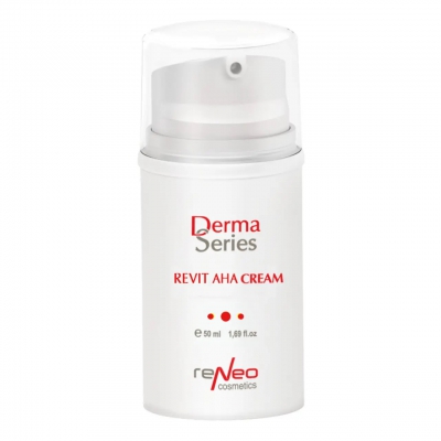 DERMA SERIES Реактивуючий вітамінізований крем з гліколевою кислотою REVIT AHA CREAM, 50 мл