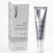 Fillmed by Filorga Skin Perfusion Сонцезахисний антивіковий крем SPF 50+ E-youth 50 sun cream