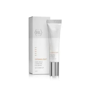 Тонований крем для повік, що коригує Holy Land Dermalight Dark Circle Corrective Eye Cream With Make-up 15 мл