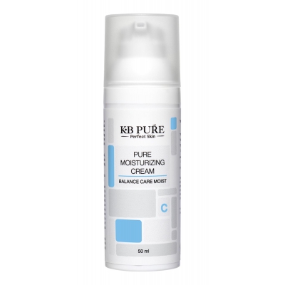 KB Pure Зволожувальний крем для збалансування жирної шкіри PURE MOISTURIZING CREAM, 50 мл