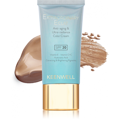 Тональний крем Молодість і сяйво шкіри Keenwell Extraordinary Eclat EE Cream Mid Honey SPF 20 No3 40 мл