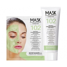 Альгінатна маска очисна для жирної шкіри No102 Keenwell Alginate Mask 125 мл + 25 гр