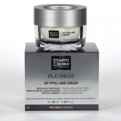 Мартідерм крем для сухої шкіри Martiderm Platinum GF Vital-Age Cream Dry Skin, 50 мл