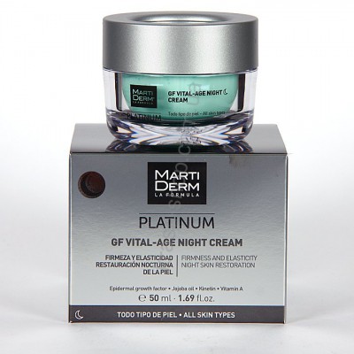Мартідерм Платінум Нічний крем Martiderm Platinum GF Vital-age Night Cream, 50 мл