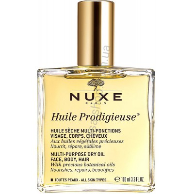 Нюкс Чудова суха олія  для шкіри та волосся Nuxe Dry Oil Huile Prodigieuse,  100 мл
