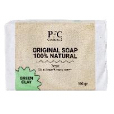 PFC Cosmetics Детокс-мило із зеленою глиною ORIGINAL SOAP GREEN CLAY, 100г