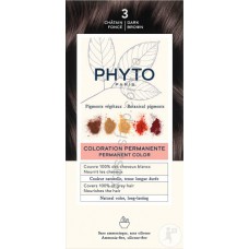 Фіто Фітоколор крем-фарба 3 темний шатен Phyto PhytoColor Permanent Color 3 Dark Brown