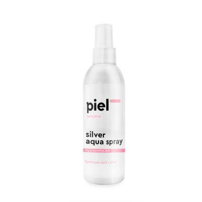 Зволожуючий спрей для сухої та чутливої шкіри обличчя Piel Silver Spray 100 мл