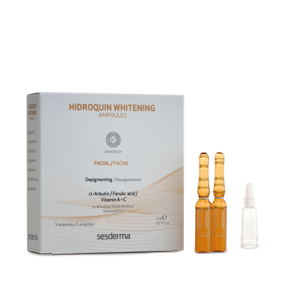 Сироватка вибілювальна Sesderma Hidroquin Whitening Ampoules 5*2 мл