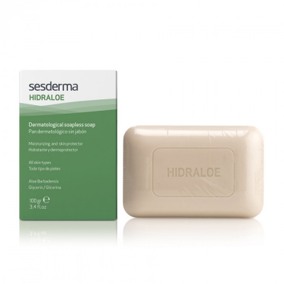 Дерматологічне мило Sesderma HIDRALOE Dermatorlogical Bar 100 г