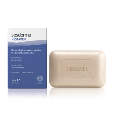 Сесдерма Hidraven Дерматологічне мило Sesderma Hidraven Dermatorlogical Bar pH 6,5, 100 г