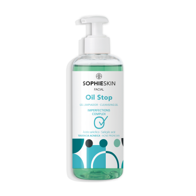 SophieSkin Очищуючий гель для жирної комбінованої шкіри Oil Stop Cleansing gel 250 мл