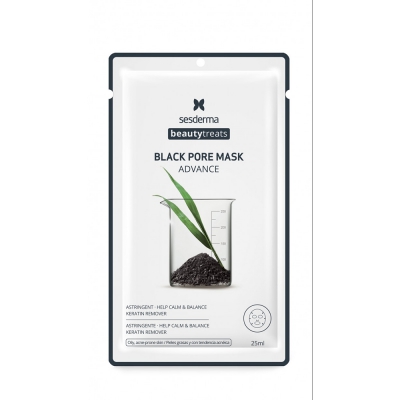 Маска очисна для обличчя Sesderma Black pore mask 25 мл