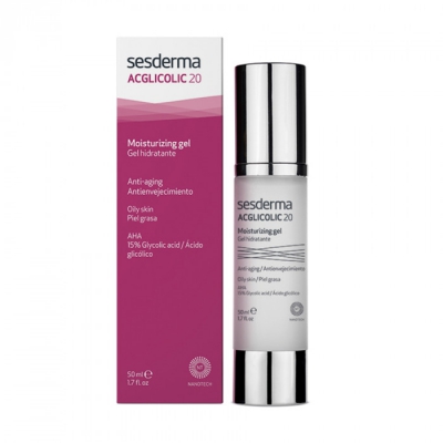 Сесдерма Acglicolic 20 Гель зволожуючий з гліколевою кислотою Sesderma Acglicolic 20 Moisturizing gel, 50мл