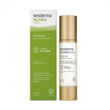 Сесдерма Factor G Renew Крем омолоджуючий для овала обличчя та шиї SesDerma Factor G Renew Chin & Neck, 50 мл