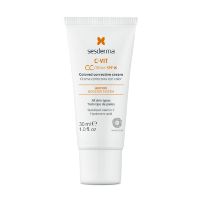 Сесдерма C-Vit CC-крем для обличчя SPF 15 Sesderma C-Vit CC Cream SPF 15, 30 мл