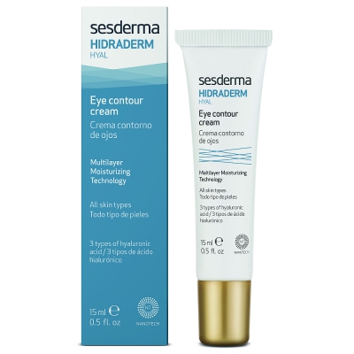 Сесдерма Hidraderm Крем-контур навколо очей SesDerma Hidraderm Hyal Eye Contour Cream, 15 мл