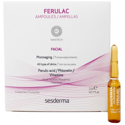 SesDerma Ампули з феруловою кислотою в ліпосомах SesDerma Liposomal Ferulac Ampoules, 5×2мл