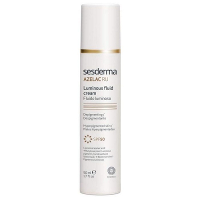 Сесдерма Azelac Ru  Флюїд для сяяння шкіри Sesderma Azelac Ru  SPF 50 Luminous Fluid, 50 мл