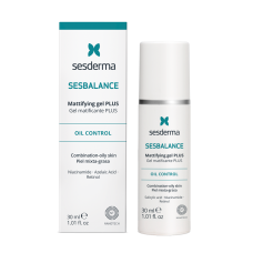 Сесдерма Sesbalance  Інтенсивний матуючий гель для комбінованої та жирної шкіри Sesderma Sesbalance mattifying gel plus 30 мл