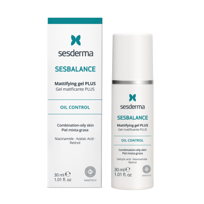 Сесдерма Sesbalance  Інтенсивний матуючий гель для комбінованої та жирної шкіри Sesderma Sesbalance mattifying gel plus 30 мл