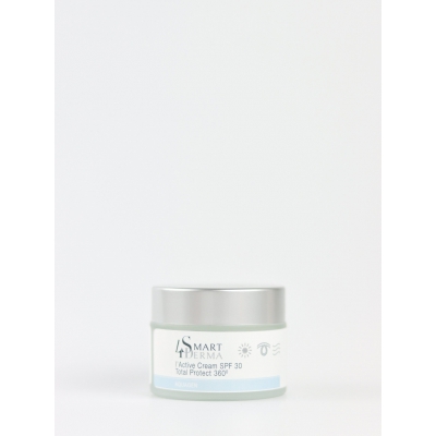 Smart4Derma Aquagen Active Cream Total Protect 360 Экстраувлажняющий крем с церамидами SPF 30 для сухой и нормальной кожи