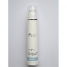 Smart4Derma  Aquagen Cannabia Sunblock Ultra Hydra SPF 50 Ультра зволожуючий захисний крем SPF 50 з олією канабісу 50 мл